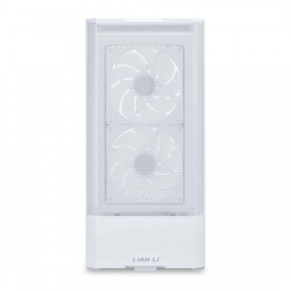 Lian Li LANCOOL 207 White - ATX PC Case (4 ARGB FANS) 2 x front 140 PWM & 2  bottom 120 PWM reverse