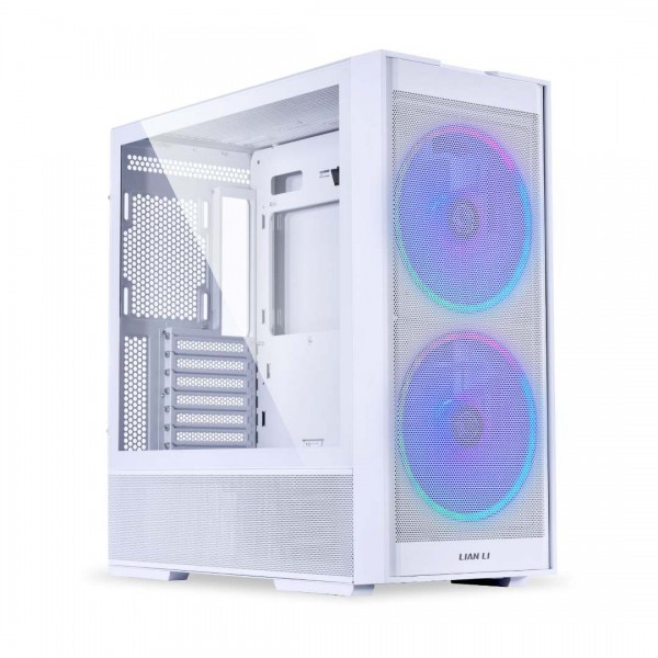 Lian Li LANCOOL 206 White - ATX PC Case w. 2 x front 160 PWM fans (ARGB)