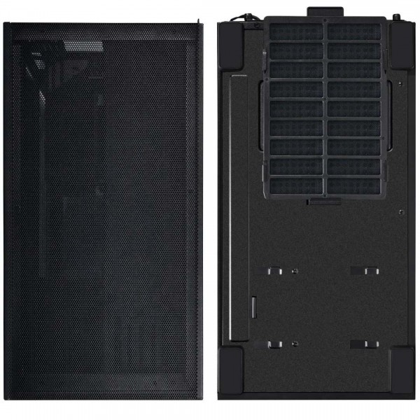 Lian Li SUP01 Black - 45Lt Minimal Footprint Case for Vertical GPU aRGB Strips w. 3x 120mm Fans