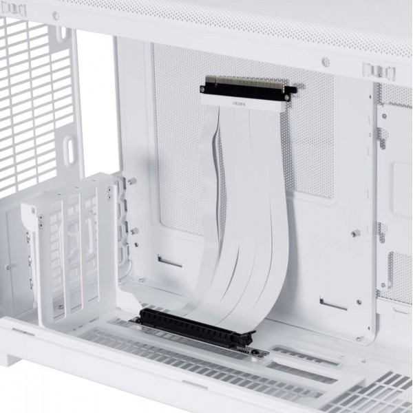 Lian-Li A3-1W - Vertical GPU Kit for A3-mATX White PCI-E 4.0 Riser Cable Included