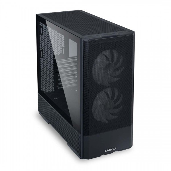 Lian Li LANCOOL 207 Black - ATX PC Case (4 ARGB FANS) 2 x front 140 PWM & 2  bottom 120 PWM reverse