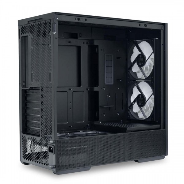 Lian Li LANCOOL 207 Black - ATX PC Case (4 ARGB FANS) 2 x front 140 PWM & 2  bottom 120 PWM reverse