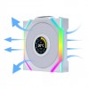 Lian Li UNIFAN SL Wireless LCD 120-1PCS Reverse White - Case Fan