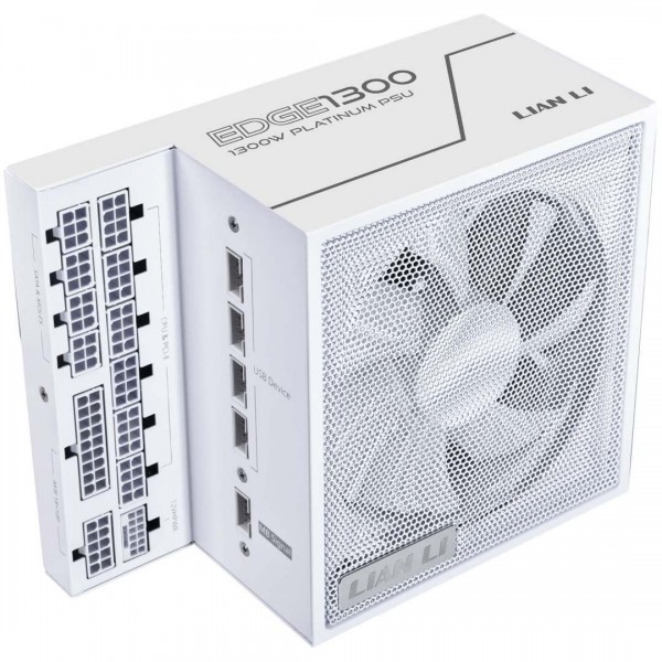 Lian Li Edge 1300W White 80+ Platinum, Fully Modular SFX PSU