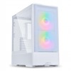 Lian Li LANCOOL 207 White - ATX PC Case (4 ARGB FANS) 2 x front 140 PWM & 2  bottom 120 PWM reverse