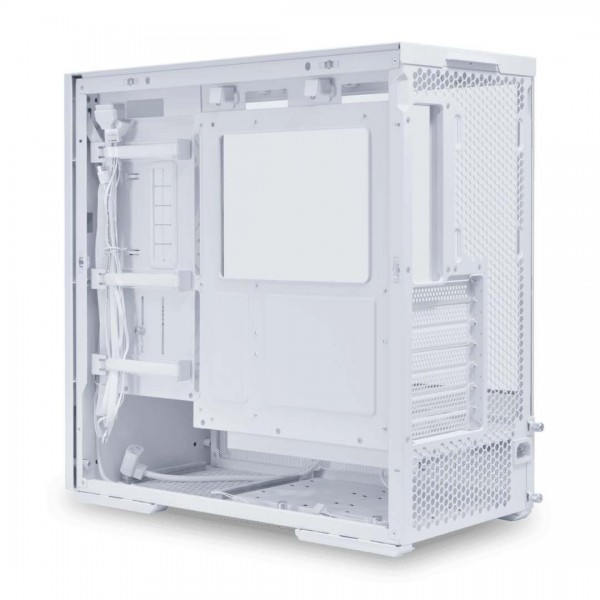 Lian Li LANCOOL 207 White - ATX PC Case (4 ARGB FANS) 2 x front 140 PWM & 2  bottom 120 PWM reverse