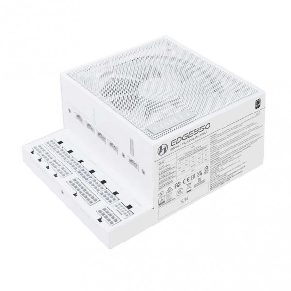 Lian Li Edge 850W White 80+ Platinum, Fully Modular ATX PSU