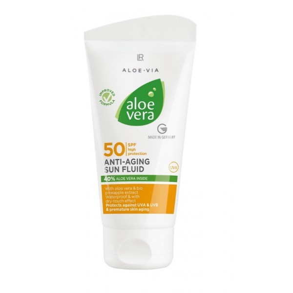 LR Aloe Vera Αντηλιακό Αντιγηραντικό Γαλάκτωμα SPF 50 50ml #23114