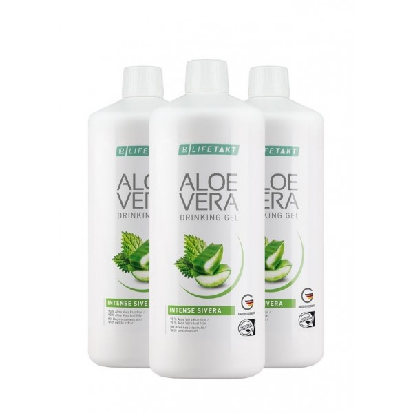 LR Lifetakt Aloe Vera Drinking Gel Intense Sivera Σετ 3 τεμ. 3000ml #80823-462