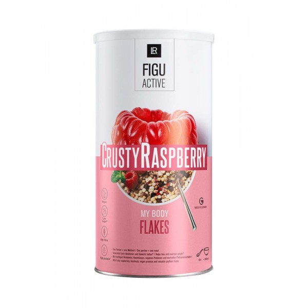 LR Figu Active Νιφάδες Crusty Raspberry 420gr #81247-10