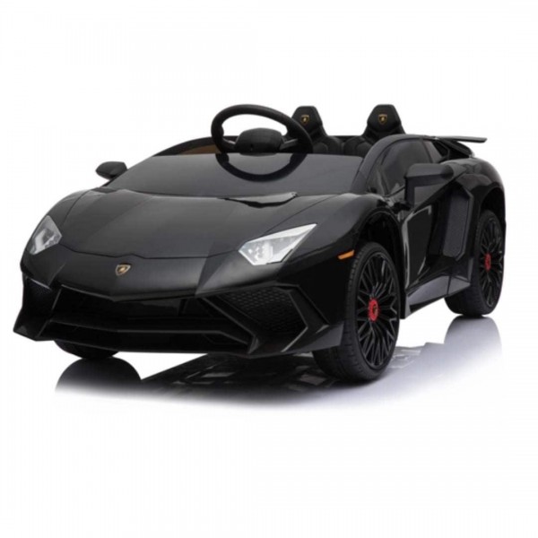 Παιδικό Αυτοκίνητο Official Licensed Lamborghini Aventador SV Roadster 12V Μεταλλικό Μαύρο