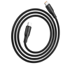 LAMTECH CHARGE AND DATA CABLE TYPE-C TO TYPE-C 60W 1M BLACK