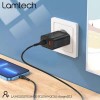 LAMTECH CHARGER USB QC3.0/TYPE-C 20W BLACK