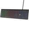 LAMTECH RAINBOW WIRED USB KEYBOARD WITH ROUND KEYS