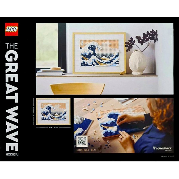 LEGO Art Hokusai-The Great Wave #31208