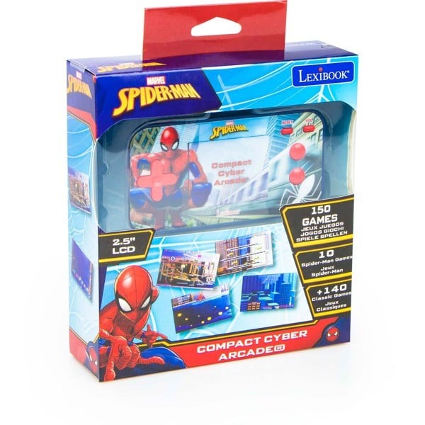 Lexibook - Spider-Man - Handheld Console Compact Cyber Arcade #JL2367SP