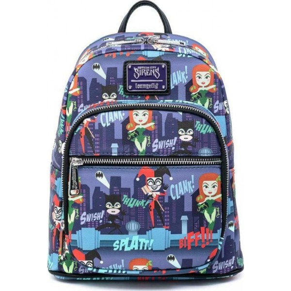 Loungefly - DC Comics - Ladies Of DC AOP Mini Bag #DCCBK0057