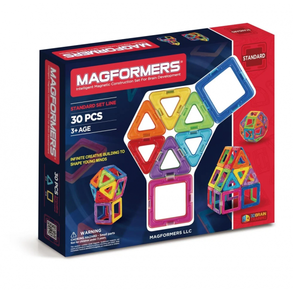 Magformers - Rainbow 30 Piece Set #3003