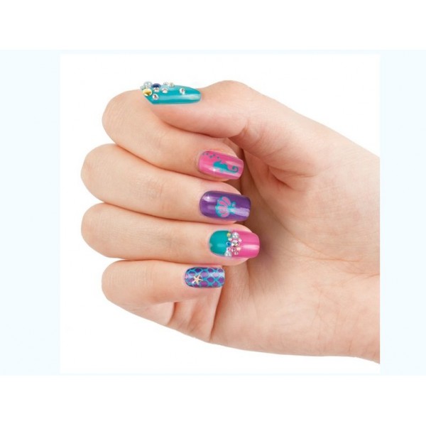 Make It Real - Paint & Sparkle Mermaid Nail Art 2324