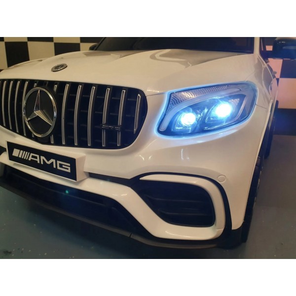 Παιδικό Αυτοκίνητο Official Licensed Mercedes GLC AMG 12V Λευκό