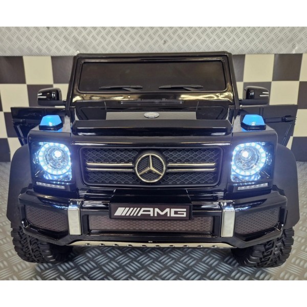 Παιδικό Αυτοκίνητο Mercedes Benz G63 AMG 4X4 (6 Ρόδες) 12V Μαύρο