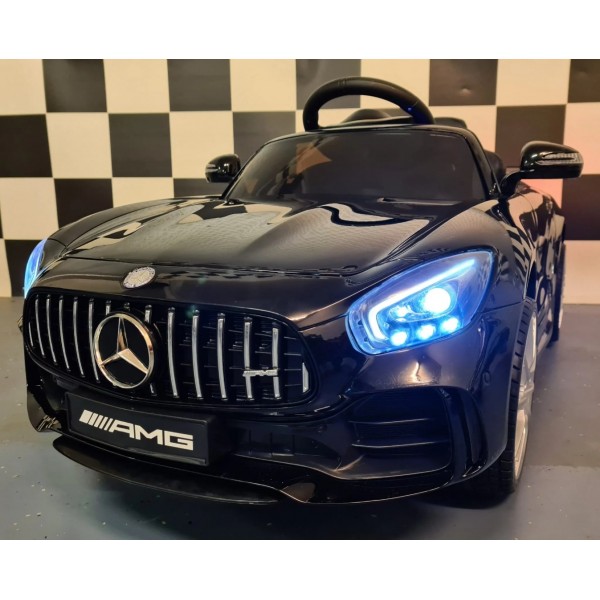 Παιδικό Αυτοκίνητο Official Licensed Mercedes GTR AMG 12V Μεταλλικό Μαύρο