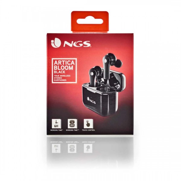 NGS Artica Bloom In-Ear Bluetooth 5.0 #ARTICABLOOMBLACK