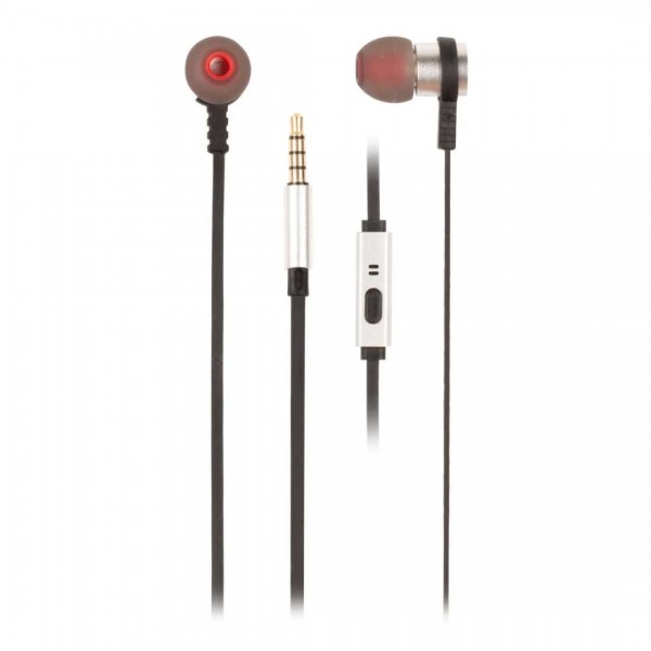 NGS Cross Rally Silver In-Ear Earphones #CROSSRALLYSILVER