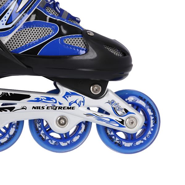 Nils Extreme Αυξ. Πατίνια Roller NH18366 Σετ 2 σε 1 In-Line/Hockey Ice Skates Μπλε 