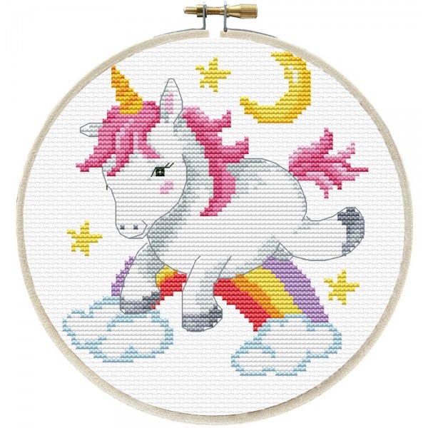 Kit Κεντήματος NeedleArt - Unicorn Frolic #240.056