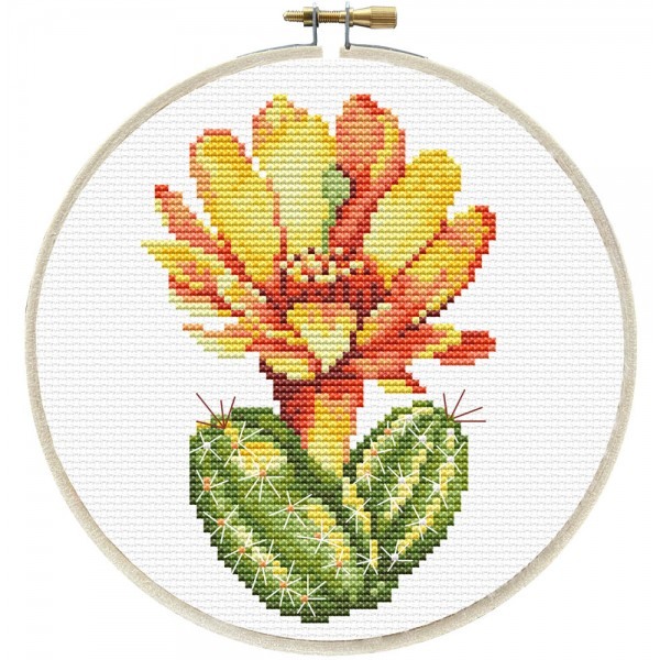 Kit Κεντήματος NeedleArt - Yellow Cactus #240.061