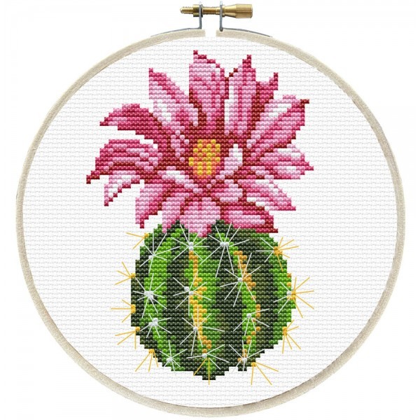 Kit Κεντήματος NeedleArt - Pink Cactus #240.062