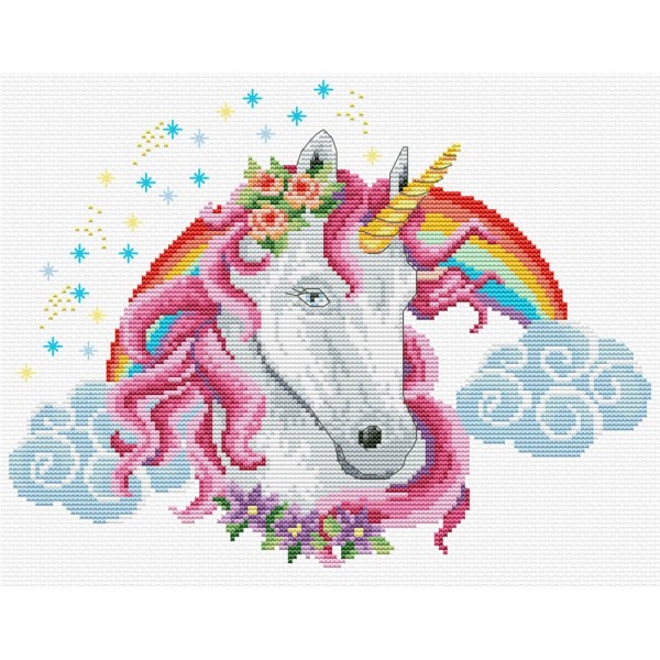 Kit Κεντήματος NeedleArt - Rainbow Unicorn 440.104