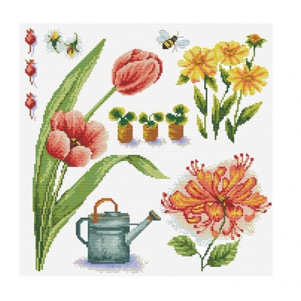 Kit Κεντήματος NeedleArt - Garden Sampler 1 540.045