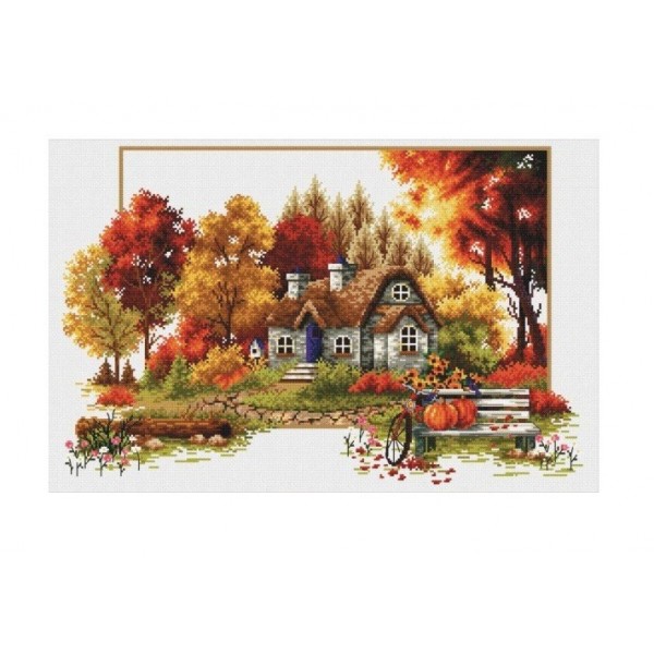 Kit Κεντήματος NeedleArt - Autumn Cottage 640.047