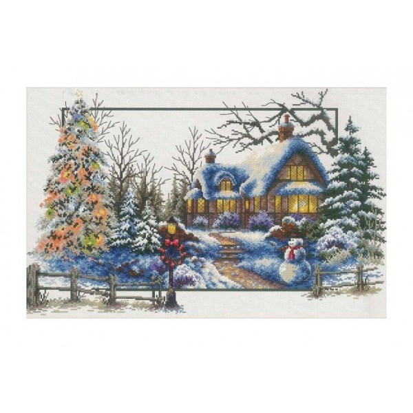 Kit Κεντήματος NeedleArt - Winter Cottage 640.048