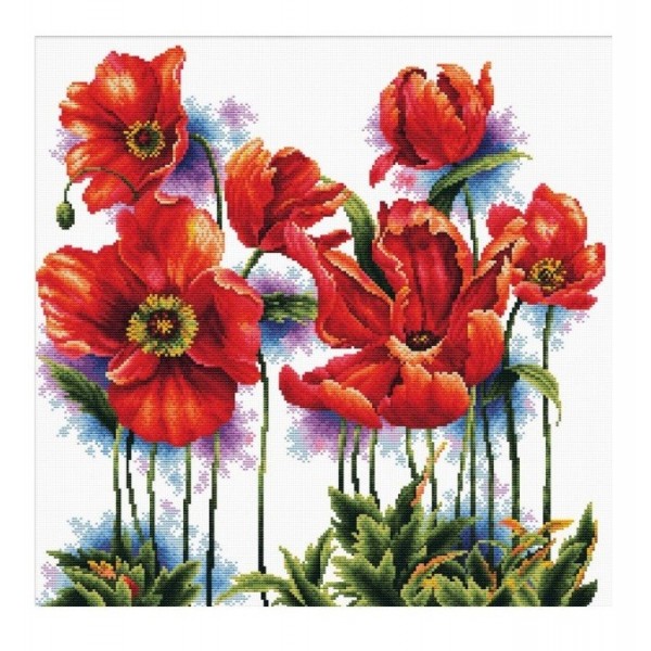 Kit Κεντήματος NeedleArt - Lovely Poppies 640.069