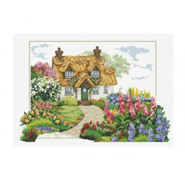 Kit Κεντήματος NeedleArt - Foxglove Cottage 640.089