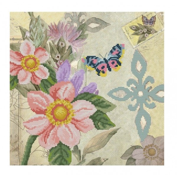 Kit Κεντήματος NeedleArt - Butterfly Garden 650.033