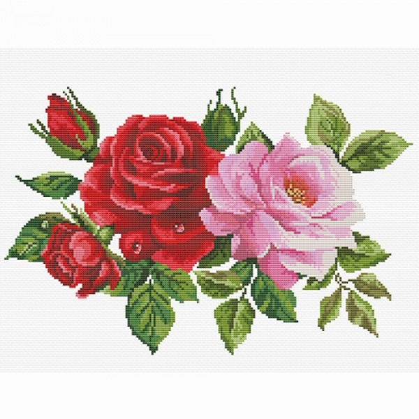 Kit Κεντήματος NeedleArt - Rose Bouquet #440.093