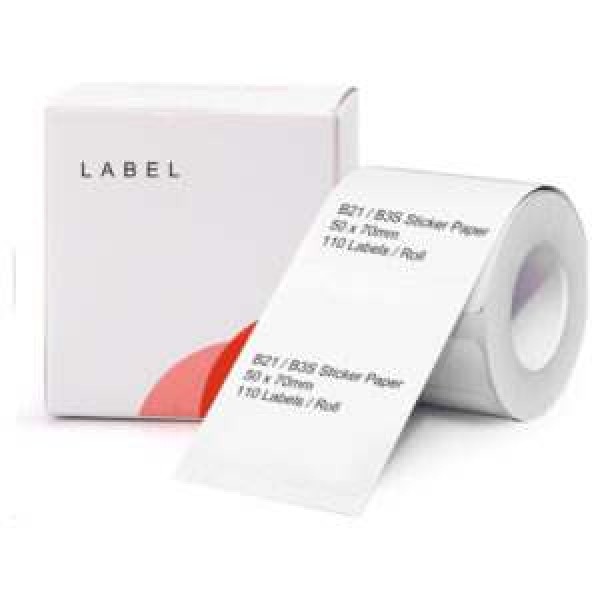 NIIMBOT THERMAL LABEL PAPER 50*70-110 WHITE