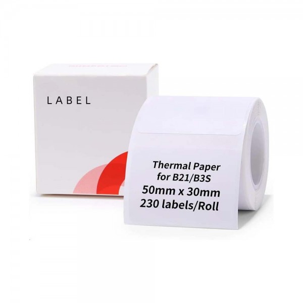 NIIMBOT THERMAL GAP PAPER 50*30-230 WHITE