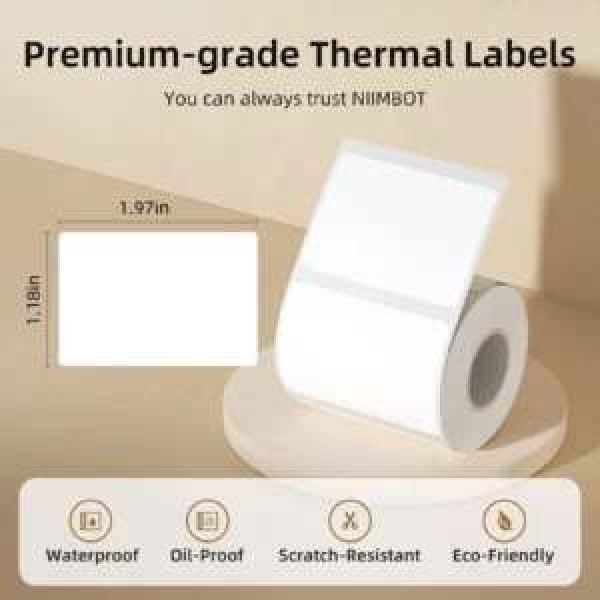 NIIMBOT THERMAL LABEL PAPER 50*70-110 WHITE