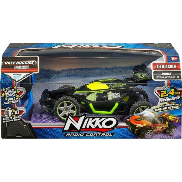 Nikko Race Buggies Alien Panic Buggy Green 1:18 #34/10043