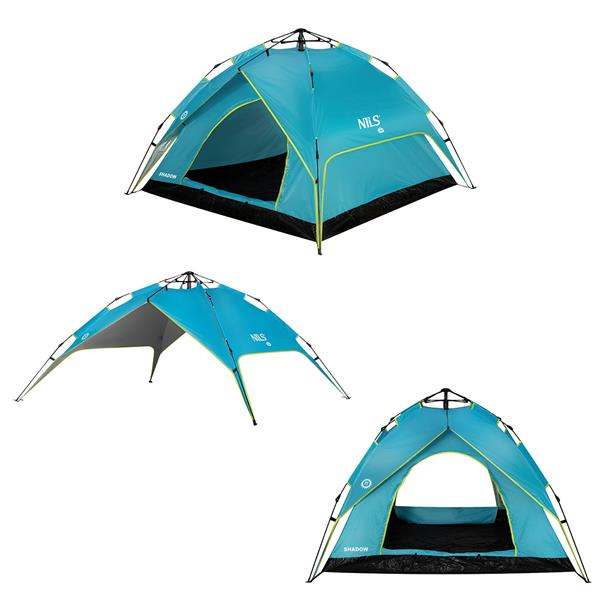 Σκηνή Camping 3 Ατόμων NC7819 Μπλε TENT SHADOW