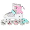 Nils Extreme Αυξ. Πατίνια Roller NH18192 A 4σε1 In-Line Skates/HokeyIce Skates Ροζ 