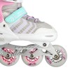 Nils Extreme Αυξ. Πατίνια Roller NH18192 A 4σε1 In-Line Skates/HokeyIce Skates Ροζ 