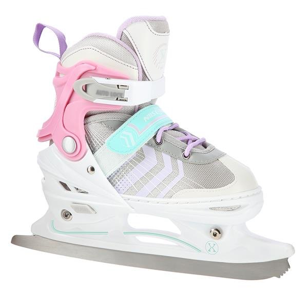 Nils Extreme Αυξ. Πατίνια Roller NH18192 A 4σε1 In-Line Skates/HokeyIce Skates Ροζ 