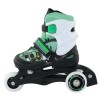 Nils Extreme Αυξ. Πατίνια Roller NJ9128 2 σε 1 In-Line Skates/Hockey Πράσινο