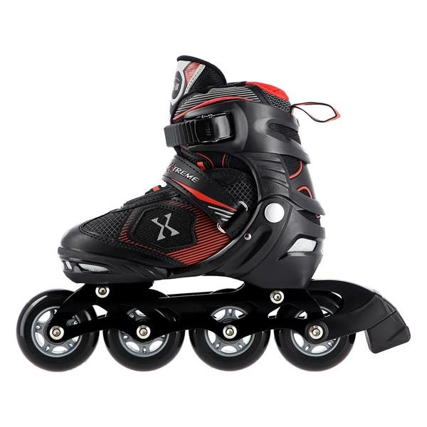 Nils Extreme Αυξ. Πατίνια Roller NA 9080 In-Line Skates Μαύρο/Κόκκινο